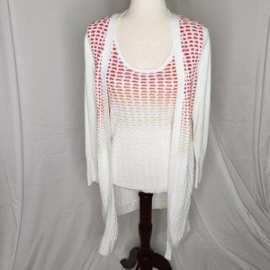 Magaschoni New York 2-Piece Tank and Sweater Set Size S